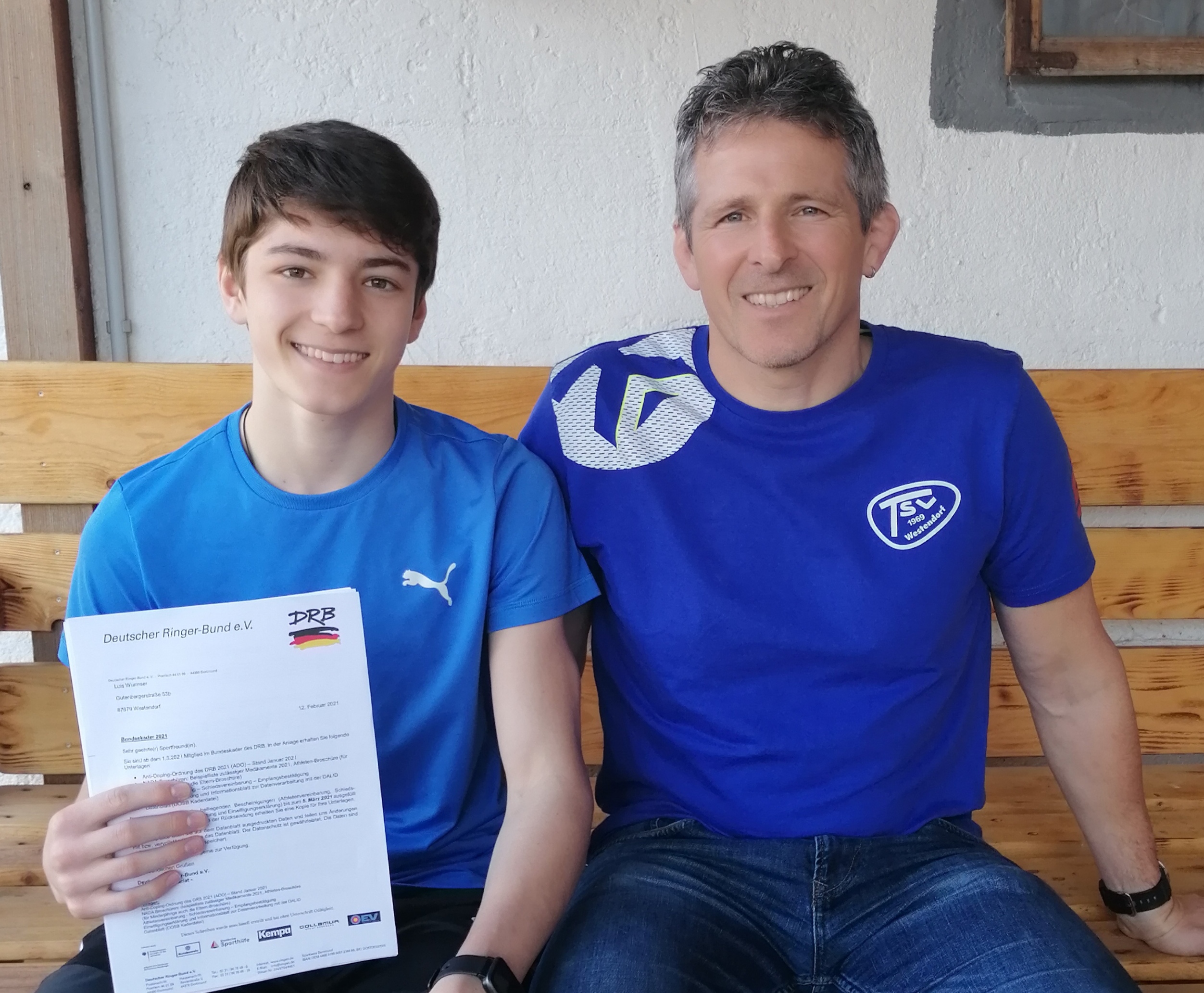 Luis Wurmser im DRB-Kader