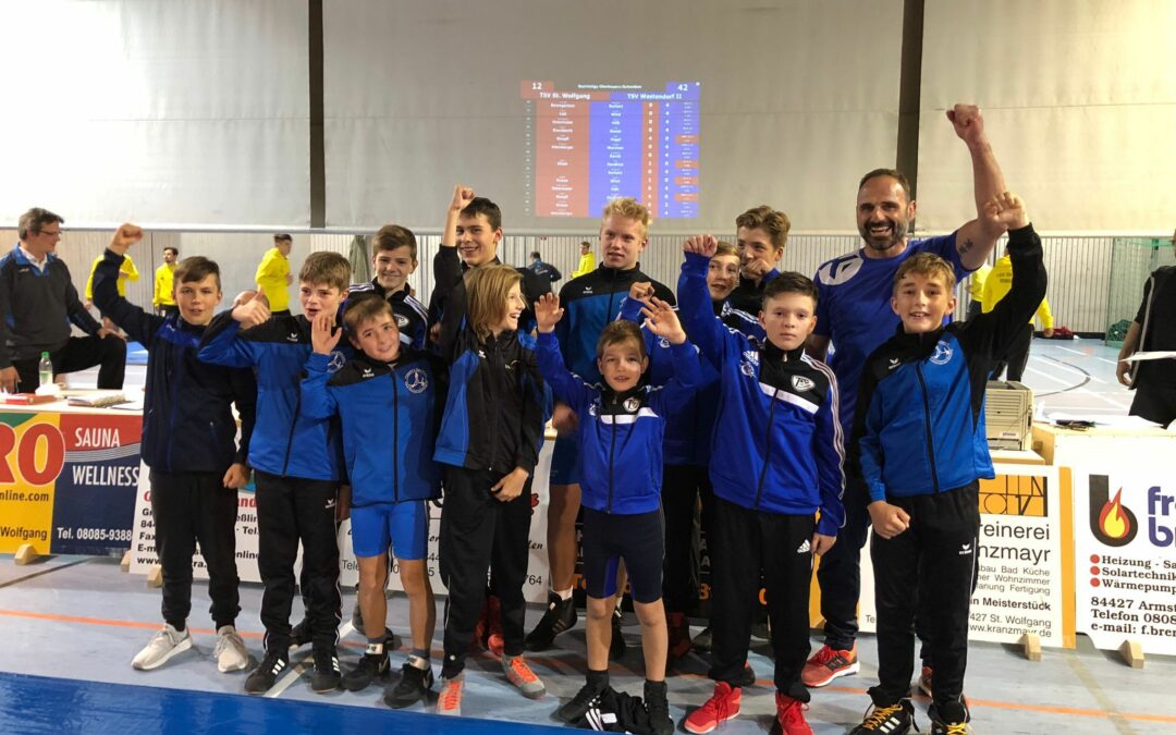 Schüler II TSV Westendorf mit Kantersieg beim TSV St. Wolfgang