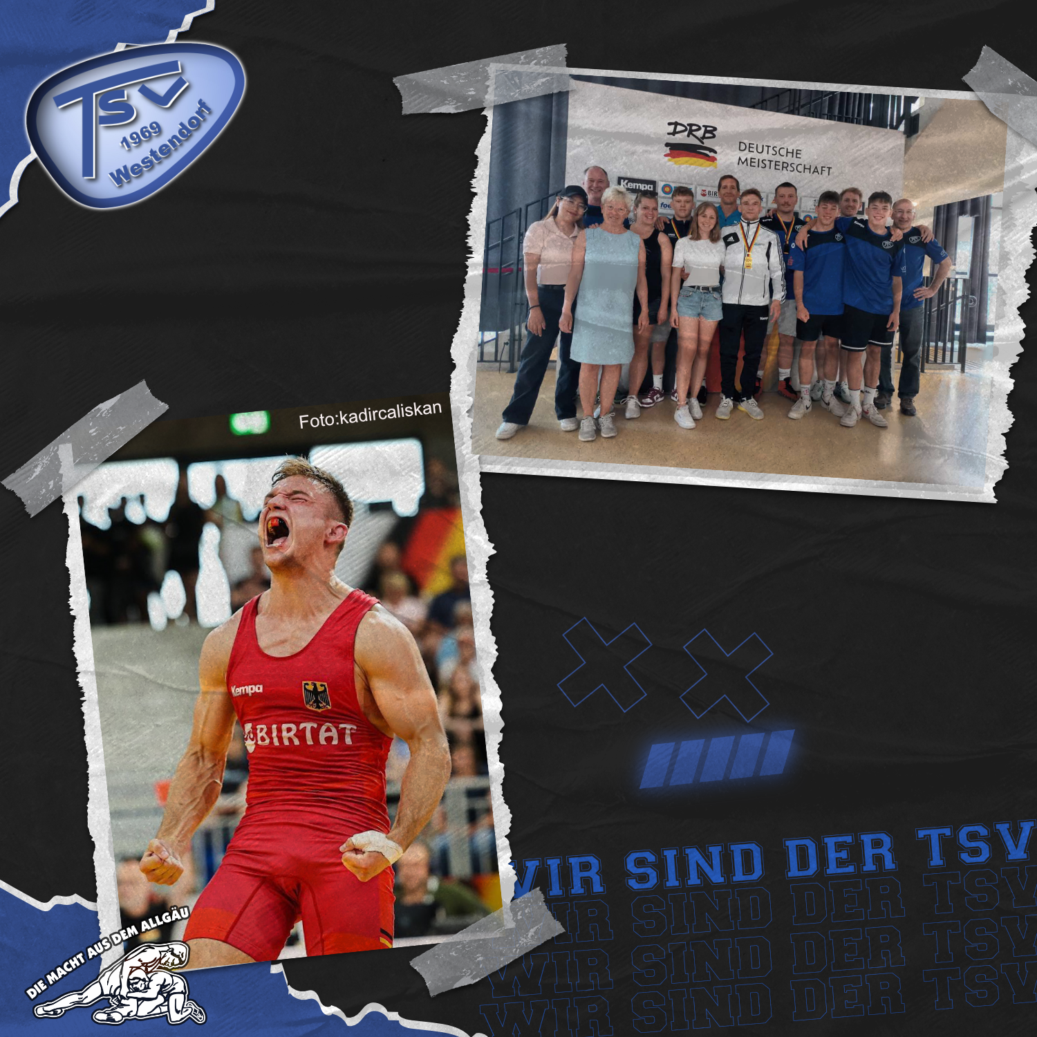 TSV Ringer holen sich kompletten Medalliensatz auf der Deutschen Meisterschaft