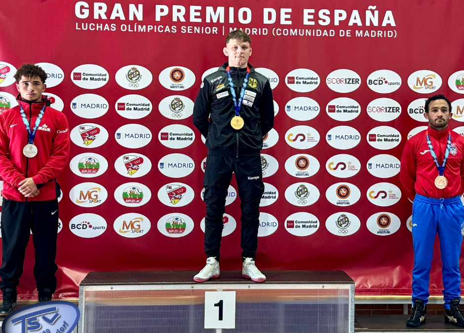 Großer Preis von Spanien in Madrid / Niklas Stechele holt Gold 