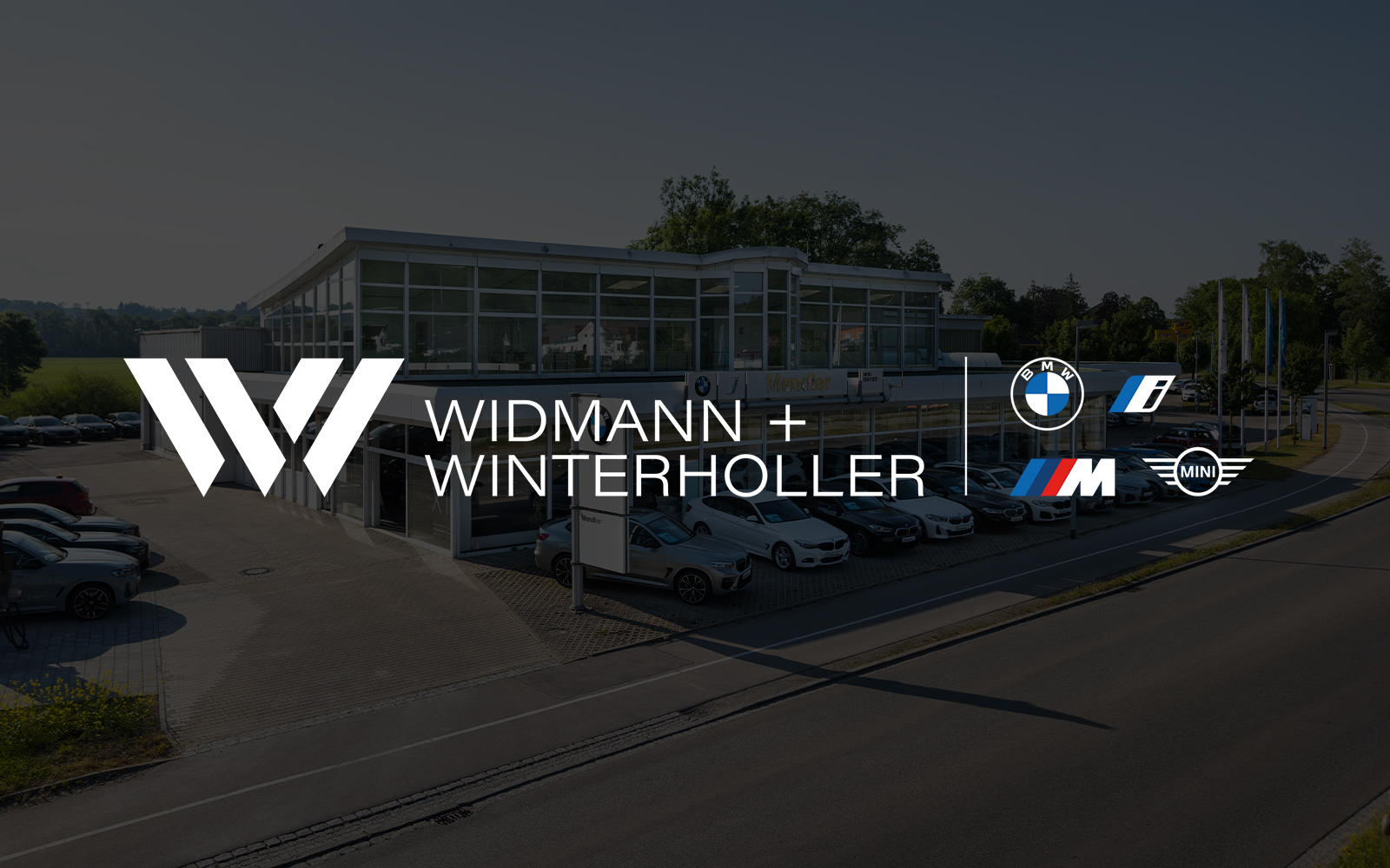 Logo Werbetafel Autohaus Mendler