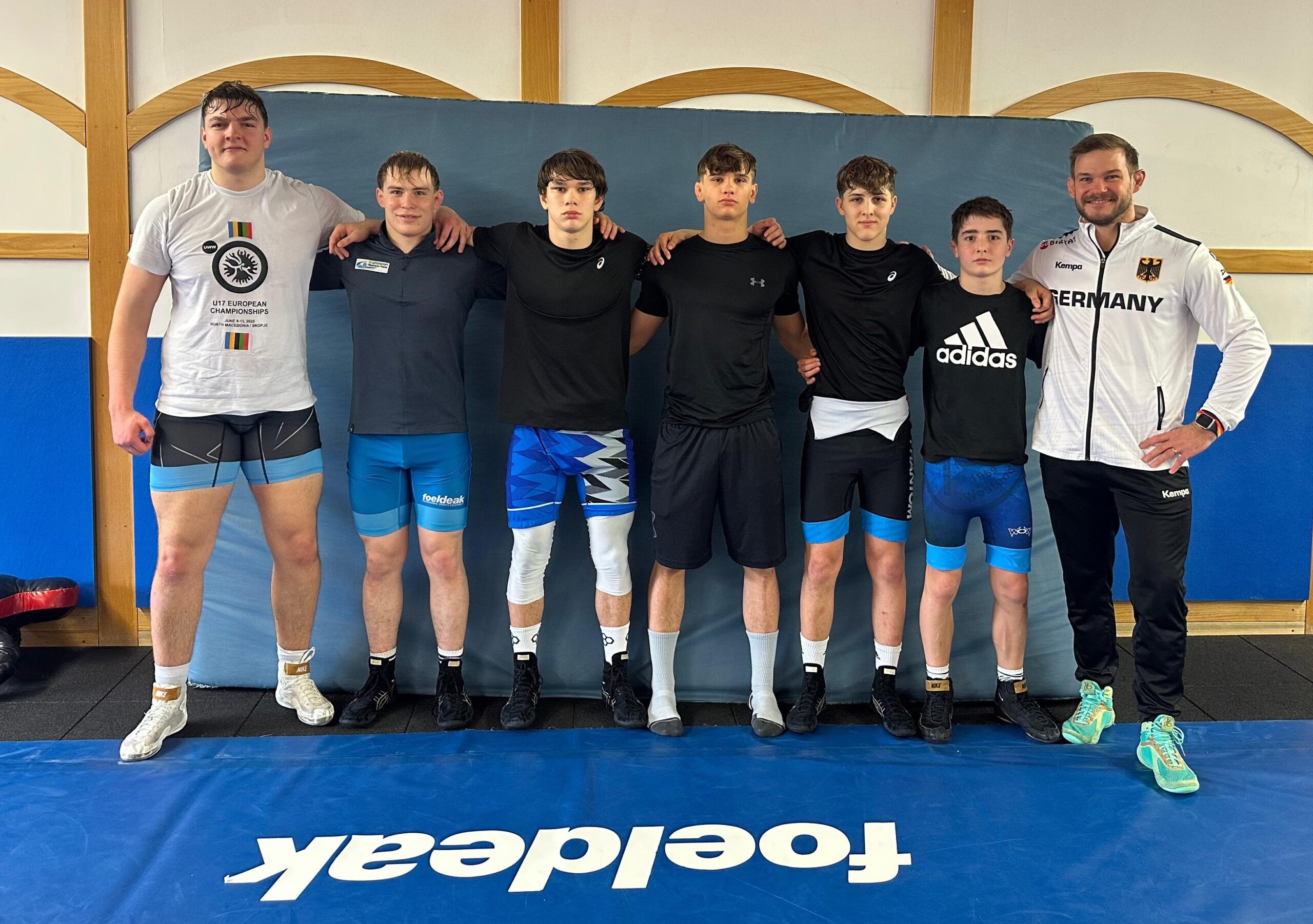 Ringen / DRB-Lehrgang in Aalen mit Westendorfs Theo Völk